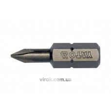 Насадка викруткова YATO 1/4" хрестова РH0 х 25 мм 10 шт