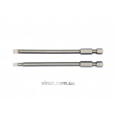 Насадка викруткова YATO плоска 1/4" SL4/5 х 100 мм 2 шт