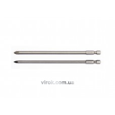 Насадка викруткова YATO 1/4" хрестова PH1/2 х 150 мм 2 шт