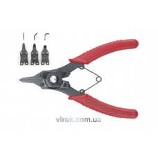 Знімач стопорних кілец YATO комбінований L=160 мм