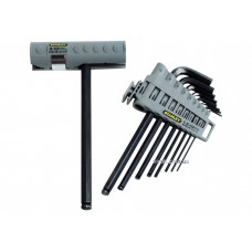 Набір ключів шестигранних Г-подібних STANLEY "HexGrip" 9 шт