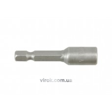 Насадка торцева магнітна YATO HEX-1/4" 6 х 48 мм