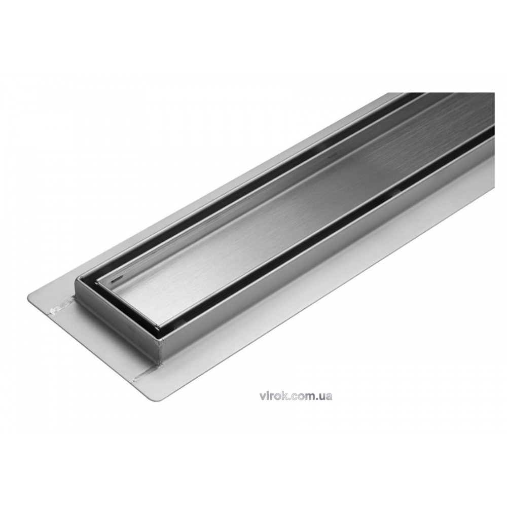 Трап підлоговий для душу FALA "MADEIRA" з нержавіючої сталі 60 х 7 х 5.2 см Трап підлоговий для душу FALA "MADEIRA" з нержавіючої сталі 60 х 7 х 5.2 см