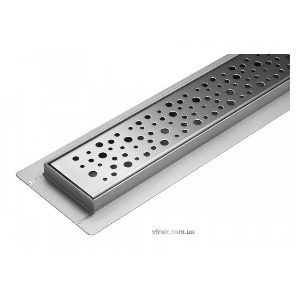 Трап підлоговий для душу FALA "NAPO" з нержавіючої сталі 60 х 7 х 5.2 см Трап підлоговий для душу FALA "NAPO" з нержавіючої сталі 60 х 7 х 5.2 см