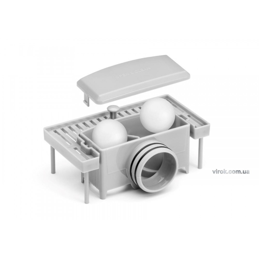 Трап підлоговий для душу FALA "WHITE GLASS" з нержавіючої сталі 70 х 7 х 7 см Трап підлоговий для душу FALA "WHITE GLASS" з нержавіючої сталі 70 х 7 х 7 см