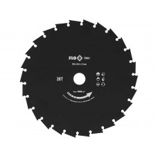 Диск різальний до бензокоси FLO, 250 мм, кріпильний Ø= 25,4 мм