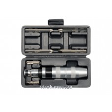 Викрутка-тримач ударна YATO з насадками 5/16" і 1/2" 7 шт
