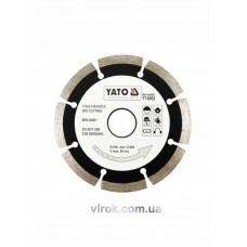 Диск відрізний алмазний YATO "SEGMENT" 115 х 2.1 х 8 х 22.2 мм
