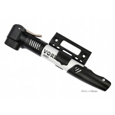 Насос ручний телескопічний для велосипеда VOREL в металевому корпусі