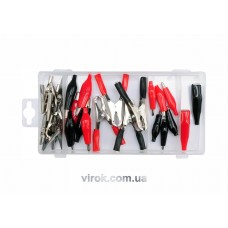 Кліщі контактні "крокодильчики" YATO 28 елементів