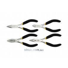 Набір VOREL: плоскогубці, щипці, кусачки l=125 мм 4 предмети