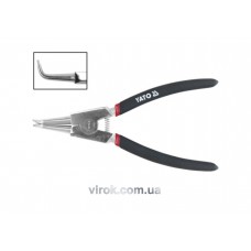 Знімач стопорних кілець YATO зігнутий розтискання l=150 мм