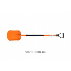 Лопата совкова з металевою ручкою FLO 120 см