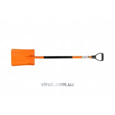 Лопата совкова з металевою ручкою FLO 120 см