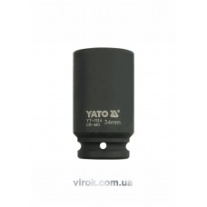 Головка торцева ударна шестигранна YATO 3/4" М34 х 90 мм