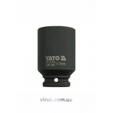 Головка торцева ударна шестигранна YATO 3/4" М41 х 90 мм
