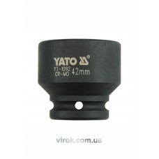 Головка торцева ударна шестигранна YATO 3/4" М42 х 57 мм