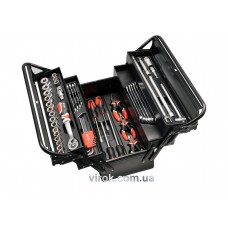 Ящик з інструментами YATO 475 х 230 х 365 мм 63 предмета