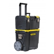 Ящик для інструментів на колесах STANLEY "Mobile WorkCenter" 47.5 х 28.4 х 63 см 2 секції