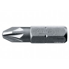 Насадка викруткова STANLEY 1/4" хрестова PZ1 х 25 мм 25 шт