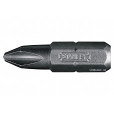 Насадка викруткова STANLEY 1/4" хрестова PH2 х 25 мм 25 шт