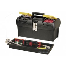 Ящик для інструментів пластиковий STANLEY 31.8 х 17.8 х 13 см з 2 органайзерами і лотком і металевими замками