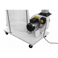 Витяжна устатковина JET DC-1200K-M : 230В, 1,5 (1.05) кВт; продукт.- 1200м³/год, порох.збірV=150 л
