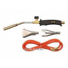 Газовий пальник VOREL 360 мм з гнучким шлангом 2 м 0.5 Мпа і наконечниками