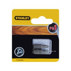 Насадка викруткова STANLEY хрестова PH1 х 25 мм 2 шт