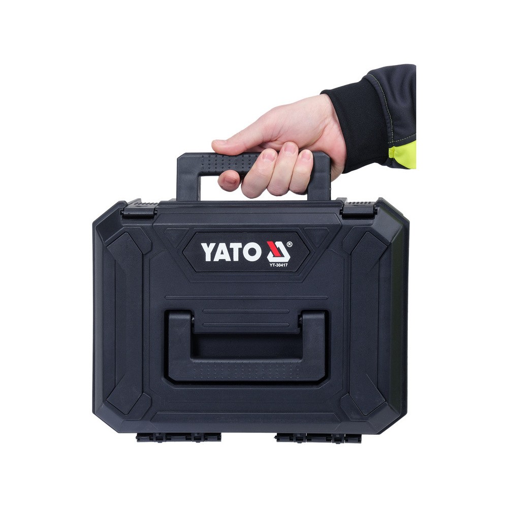 Рівень лазерний на 4-площини зелен пром YATO YT-30417 Рівень лазерний на 4-площини зелен пром YATO YT-30417