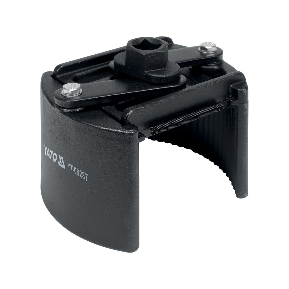 Ключ до оливного фільтру розвідний YATO : Ø105-150 мм під вороток з квадратом 1/2" [8]