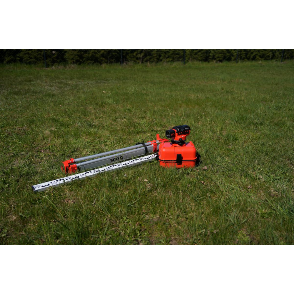 Нівелір оптичний авто-налаш YATO об'єктив Ø= 38мм, кратніс- 32Х, раді дії- 0,5-50 м, точніс- 1мм/30м Нівелір оптичний авто-налаш YATO об'єктив Ø= 38мм, кратніс- 32Х, раді дії- 0,5-50 м, точніс- 1мм/30м