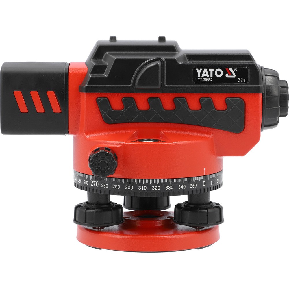 Нівелір опт авто-налаш. з штатив і рейко YATO об'єкт Ø= 38мм, крат- 32Х радіу- 0,5-50м точн- 1мм/30м Нівелір опт авто-налаш. з штатив і рейко YATO об'єкт Ø= 38мм, крат- 32Х радіу- 0,5-50м точн- 1мм/30м