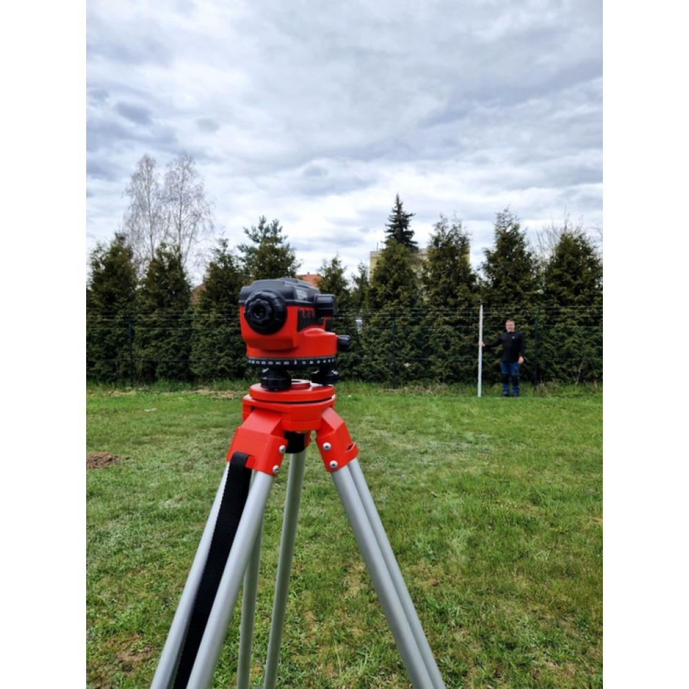 Нівелір опт авто-налаш. з штатив і рейко YATO об'єкт Ø= 38мм, крат- 32Х радіу- 0,5-50м точн- 1мм/30м Нівелір опт авто-налаш. з штатив і рейко YATO об'єкт Ø= 38мм, крат- 32Х радіу- 0,5-50м точн- 1мм/30м