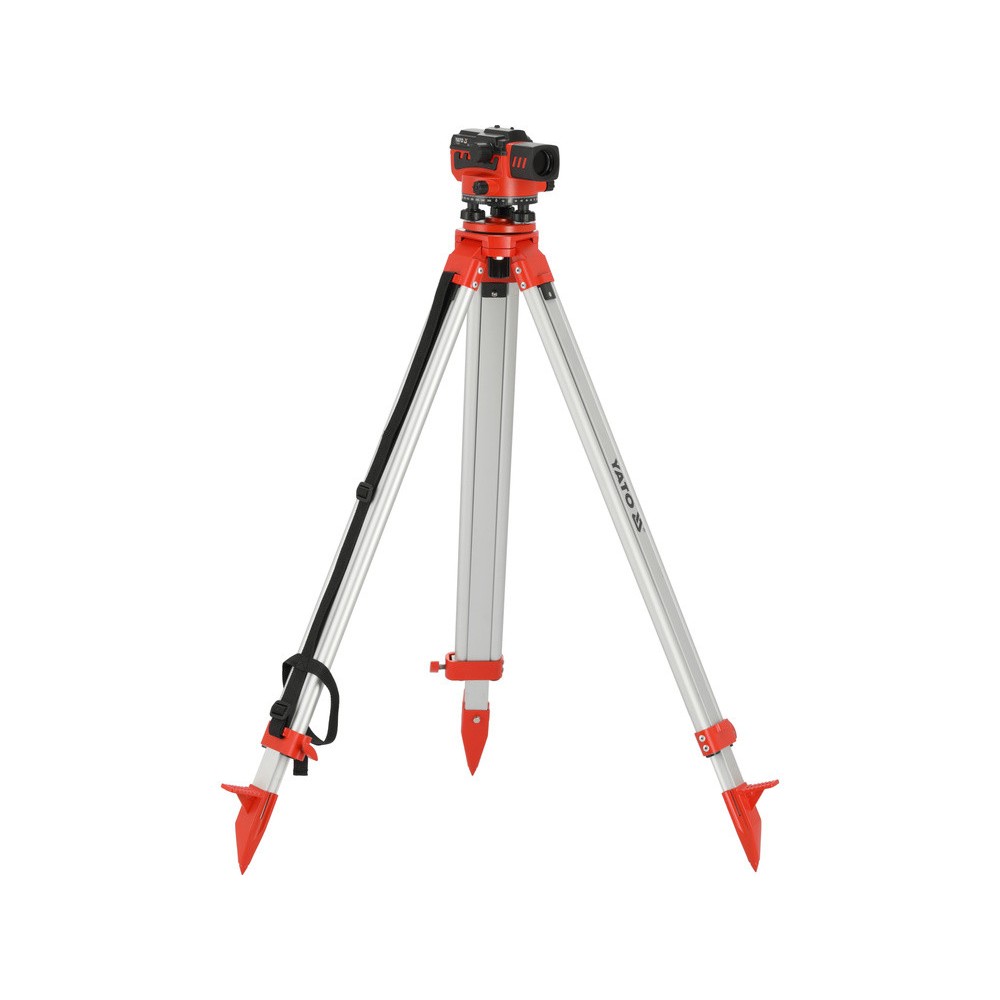 Нівелір опт авто-налаш. з штатив і рейко YATO об'єкт Ø= 38мм, крат- 32Х радіу- 0,5-50м точн- 1мм/30м Нівелір опт авто-налаш. з штатив і рейко YATO об'єкт Ø= 38мм, крат- 32Х радіу- 0,5-50м точн- 1мм/30м