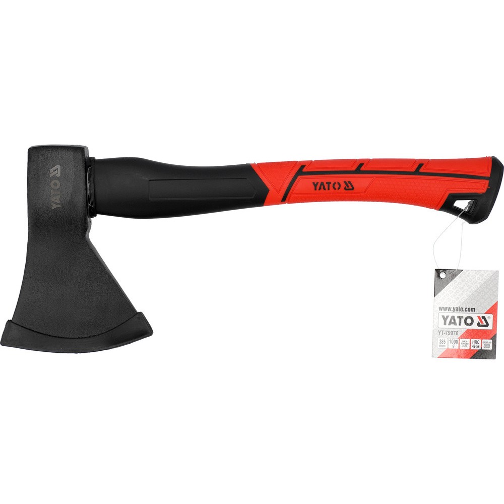 Сокира YАТО: обух m= 1.0 кг, держак зі скловолокна Сокира YАТО: обух m= 1.0 кг, держак зі скловолокна