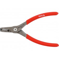 Щипці SEGERA для стопорних кілець YATO гнуті під 90° розтискні, l= 160 мм, розвід- 19-60 мм [6/48]