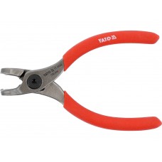 Щипці SEGERA для стопорних кілець YATO гнуті під 90° стискні, l= 130 мм, розвід- 12-25 мм [6/48]