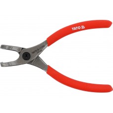 Щипці SEGERA для стопорних кілець YATO гнуті під 90° стискні, l= 170 мм, розвід- 19-60 мм [6/48]