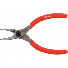 Щипці SEGERA для стопорних кілець YATO прямі стискні, l= 145 мм, розвід- 12-25 мм [6/48]