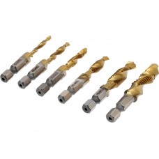 Набір свердл-мітчиків по металу покриті титаном STHOR 24200