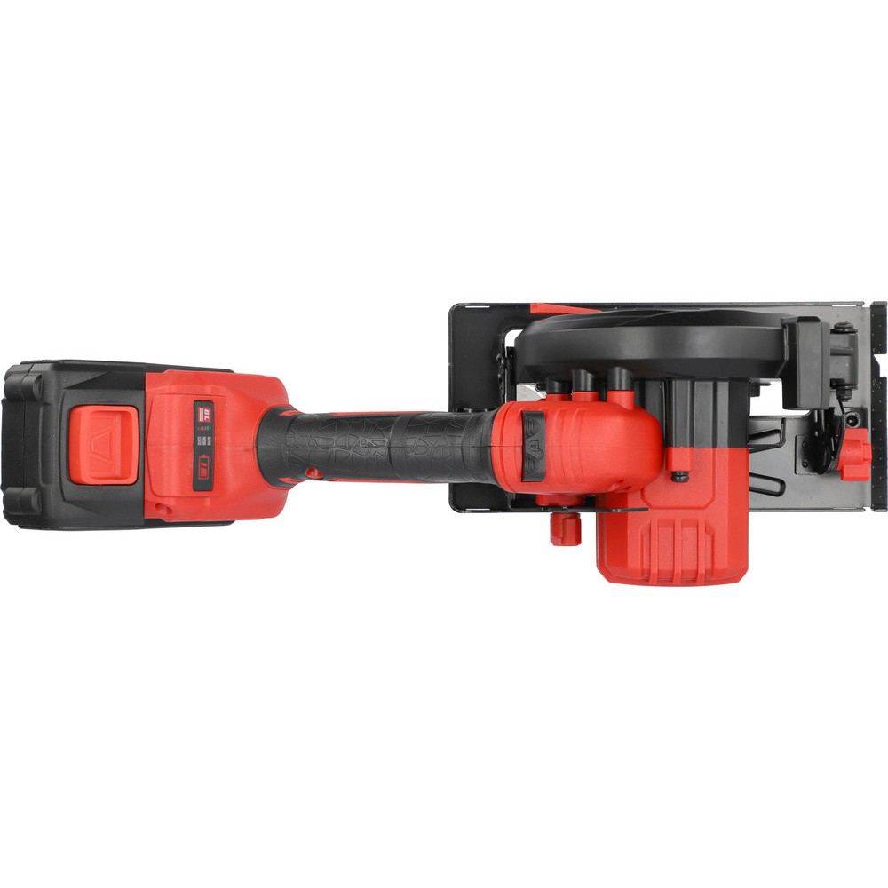 Пила дискова акумуляторна YATO: Li-Ion 18 В 4 АГод, для диска Ø=140/20 мм, 24 зуби, глиб р- 51-32 мм