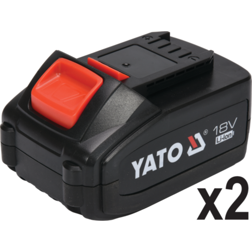 Пила дискова акумуляторна YATO: Li-Ion 18 В 4 АГод, для диска Ø=140/20 мм, 24 зуби, глиб р- 51-32 мм