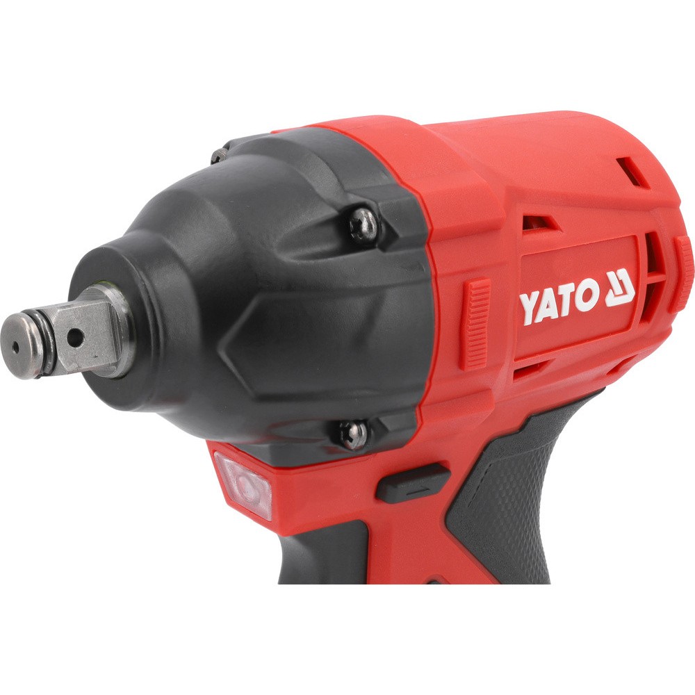 Гайковерт ударний акумуляторний YATO: 18 В Li-Ion, квадрат 1/2", 350 Нм (БЕЗ АКУМУЛЯТОРА) [10]