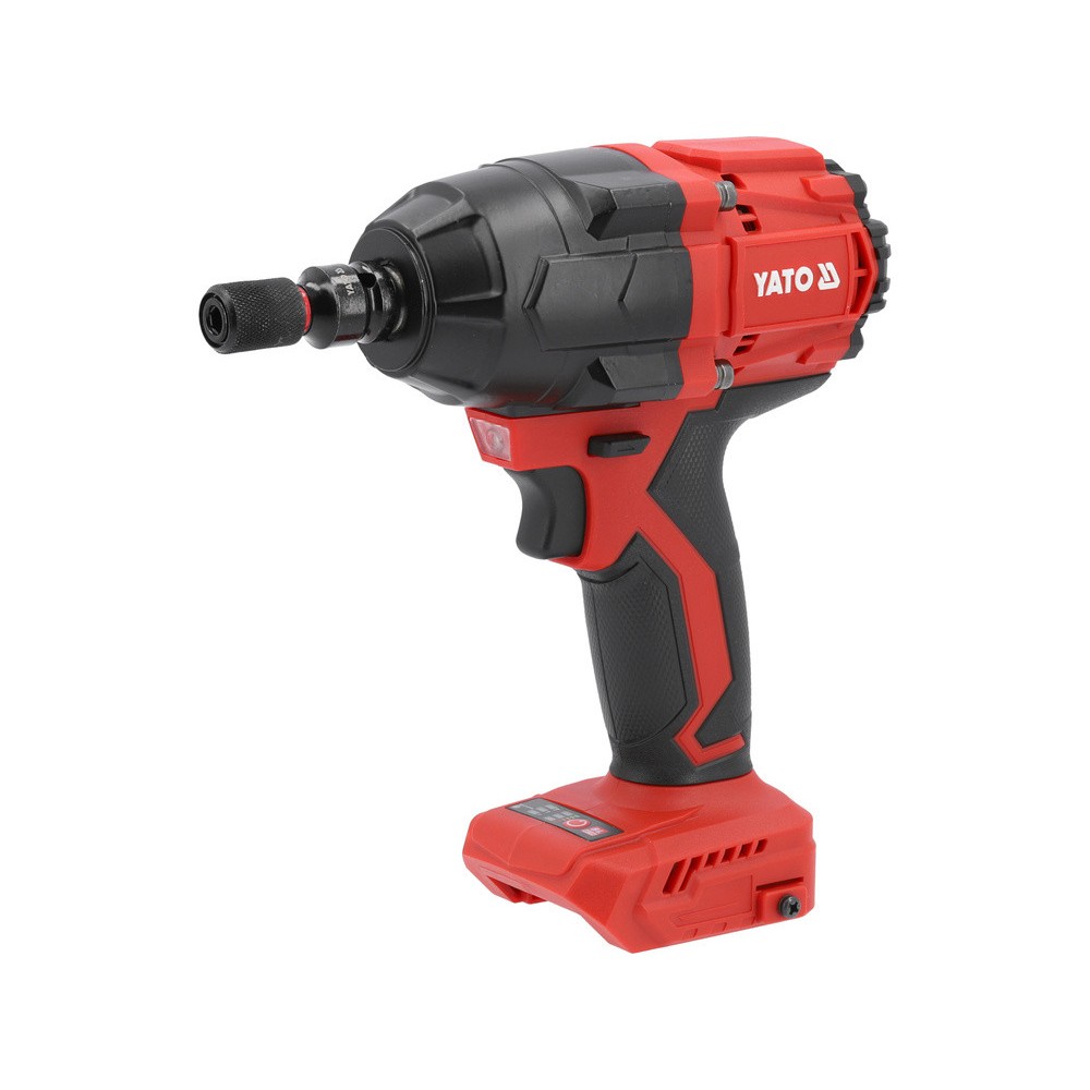Гайковерт ударний акумуляторний YATO: 18 В Li-Ion, квадрат 1/2", 850 Нм (БЕЗ АКУМУЛЯТОРА) [6]