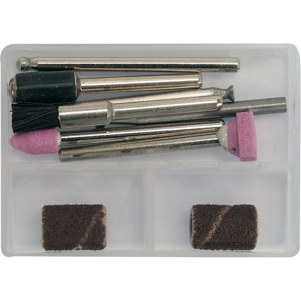 Міні-шліфмашинка акумуляторна STHOR Li-Ion 3,6 В, 0.6 АГод, з тримачем шпинд Ø= 3,2 мм з лашту 11 ел Міні-шліфмашинка акумуляторна STHOR Li-Ion 3,6 В, 0.6 АГод, з тримачем шпинд Ø= 3,2 мм з лашту 11 ел