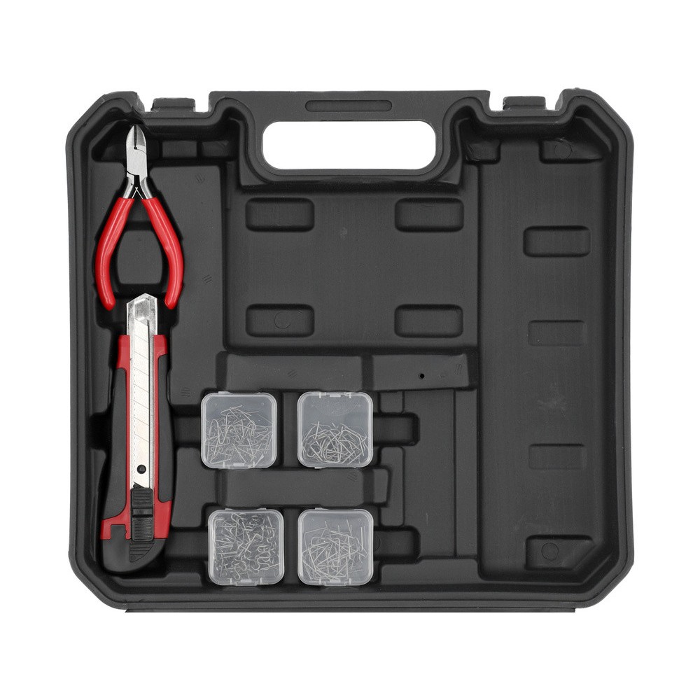 Паяльник для пластика YATO акумул. Li-Ion 18 В 2 АГод, 60 Вт, макс. t= 500ºC у футлярі з обладнанням