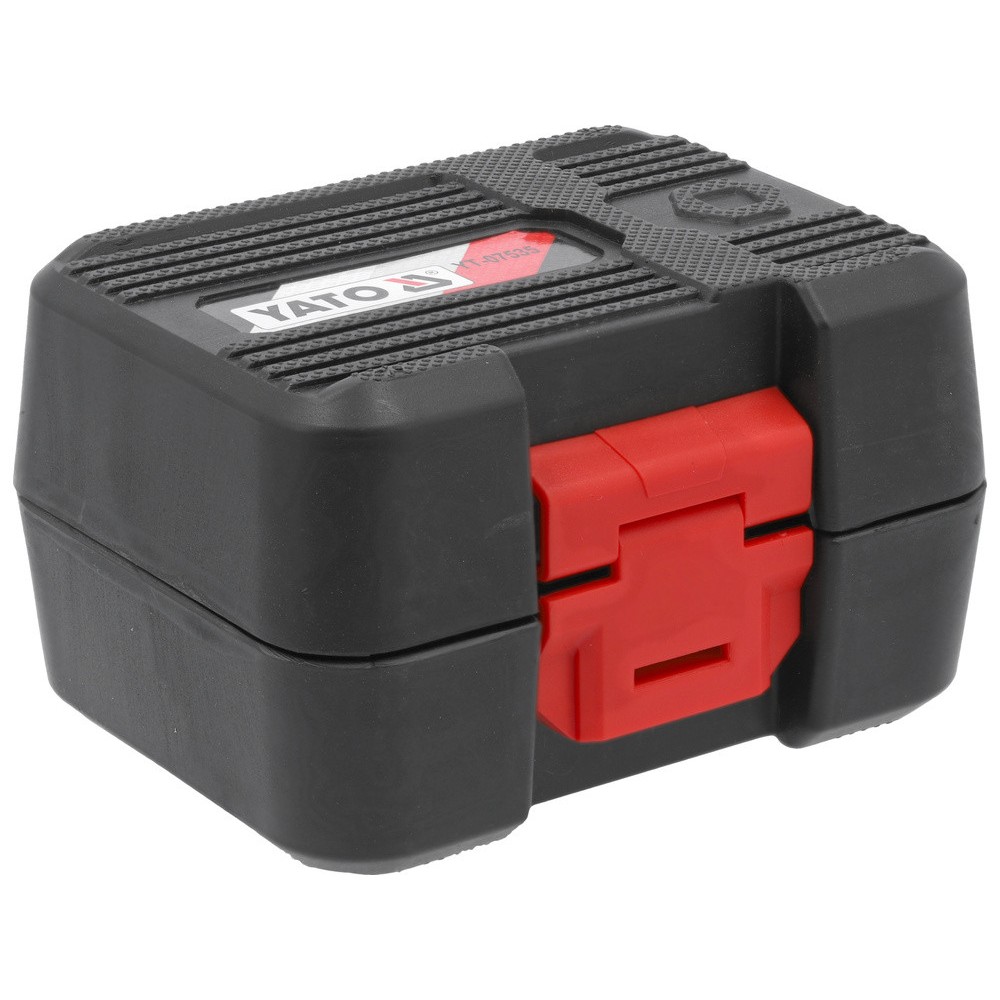 Адаптер динамометричний електронний YATO до квадрату 1/2", 10-200 Nm, 2 перехідники на 1/4" і 3/8" Адаптер динамометричний електронний YATO до квадрату 1/2", 10-200 Nm, 2 перехідники на 1/4" і 3/8"