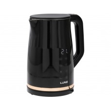 Електрочайник з термостатом з нержавіючої сталі і поліпроп LUND 1,7л, 2200 Вт, живл від мережі 230 В