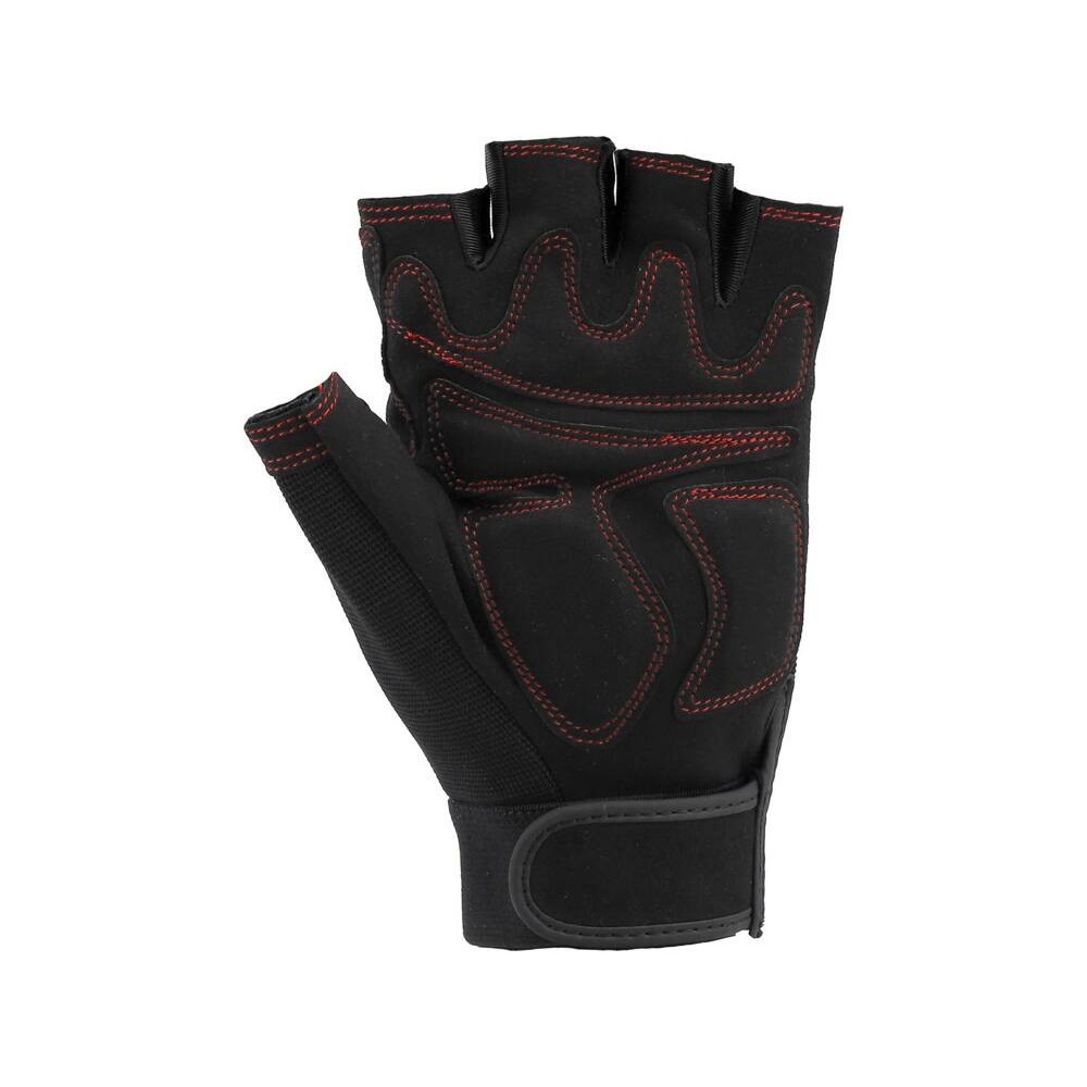 Рукавиці захисні безпалі з м'якими подушками YATO: штучна шкіра, поліуретан, спандекс, розм. 11 [12]